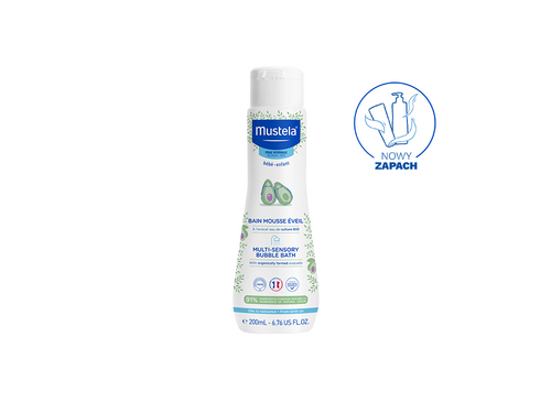 Płyn "Bąbelkowa Kąpiel" z organicznym awokado - Mustela Polska - 1