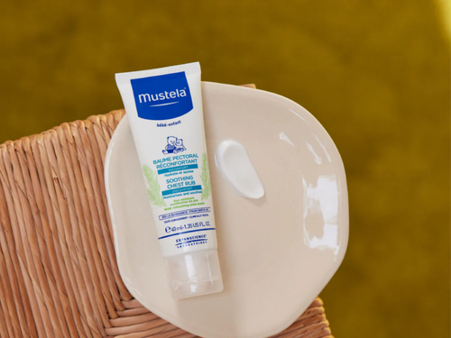 Kojący balsam do nacierania klatki piersiowej marki Mustela - Mustela Poland - 3