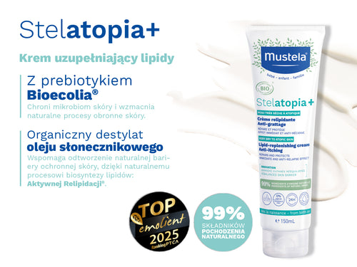 Stelatopia+ TOP Emolient według PTCA - Mustela Poland - 5