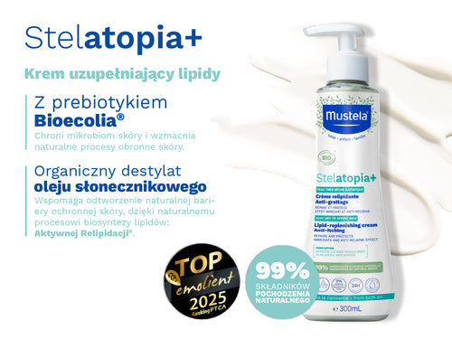 Stelatopia+ TOP Emolient według PTCA - Mustela Poland - 7