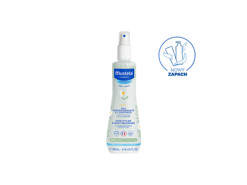Odświeżający spray ułatwiający rozczesywanie włosów - Mustela Poland - 1