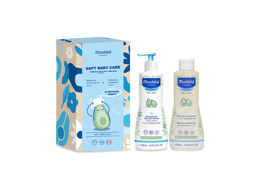 Mustela Zestaw Soft Baby Care - delikatne mycie - Mustela Polska - 1