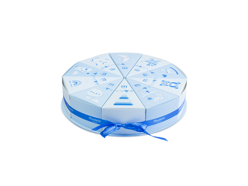 Tort Baby Shower - Niebieski - Mustela Polska - 1