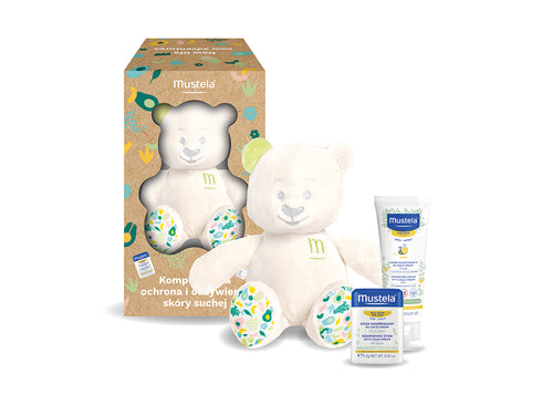Mustela Zestaw ochronny na zimę - (Sztyft z cold cream, Krem odżywczy, MIŚ) - Mustela Poland - 1